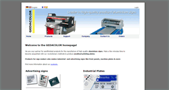 Desktop Screenshot of gedacolor.ch